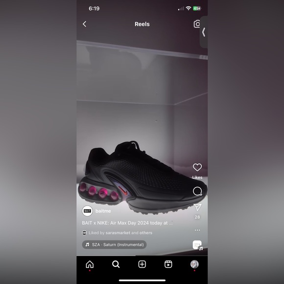 NEW 3/26 BAIT x NIKE Air Max 2024 Mutant Max Purple Toy Figurine SEALED AR EXPER - Picture 12 of 13